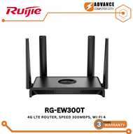 RUIJIE RG-EW300T Ruijie-Reyee EW300T N300 Wireless 4G LTE Router SIM 300Mbps เราเตอร์ เราเตอร์ใส่ซิม