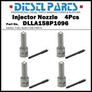 4x Diesel Fuel Injector Nozzle Tips DLLA158P1096 for ISUZU 4HK1 6HK1 095000-8903 095000-0660 8-98151