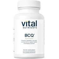 Vital Nutrients BCQ | Vegan Boswellia, Bromelain, Curcumin & Quercetin Supplement | Joint Support Su