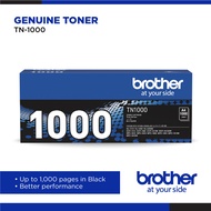 Brother TN-1000 Toner Cartridge For Printer HL-1110 / HL-1210W / DCP-1510 / DCP-1610W TN1000 Genuine Ink