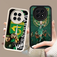 DK-76 Persebaya Silicone Casing black and white for Realme Narzo 13 70 12 12X 70Pro5G C65 Plus Pro L