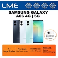 [MY Set] Samsung Galaxy A06 (5G 6+128GB | 4G 4GB+128GB) Original Smartphone 50MP Camera | IP54
