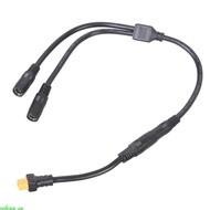 zebeaa. 20A Solar Connector Cable XT60 to Double DC8020 Female 55cm  Efficiency Energy Transfer