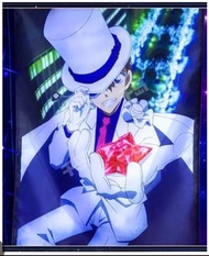 全新 柯南一番賞 未拆封  怪盗基德-4等福雙生繪影掛畫