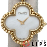 Van Cleef & Arpels Alhambra Watch Small Shell Onyx, Overhauled, Alhambra VCARO40P00, Case, Repair Ce
