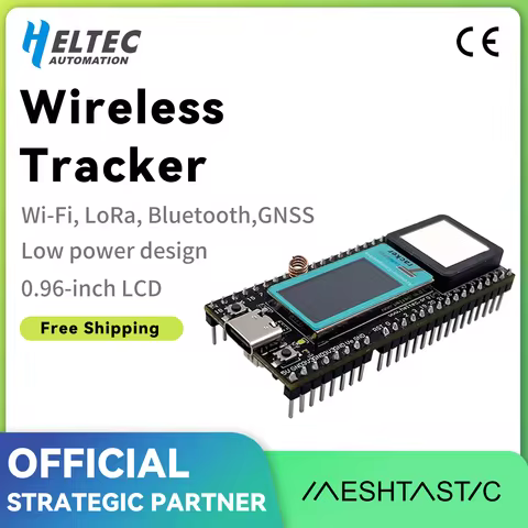 Heltec ESP32 LoRa Meshtastic Asset Wireless Tracker SX1262 Wi-Fi BLE GPS Tracker for Vehicle Bike Ki