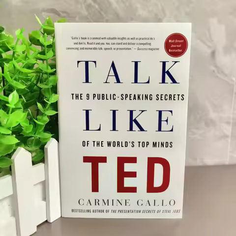 TALK LIKE TED By Carmine Gallo The 9 Public Speaking Secrets Self Improvement Speech Eloquence Engli