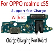 For OPPO realme C55 Charge Charging Port Board With IC