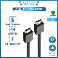 UGREEN Premium HD MI Cable 4K 2.0 High Speed Adapter 3D Male To Male Ethernet Laptop PS4 Pro PC RTX3060 HDMI Cable 60hz