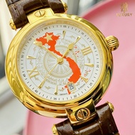 [ĐỒNG HỒ HÀNG HIỆU] Đồng hồ Nga bản đồ Việt Nam – Kỷ niệm 1945-1975