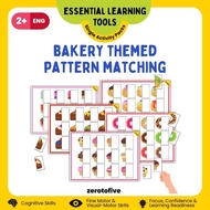 Montessori Toys Toddler Early Learning Kids Toddler Preschool: Cupcake Matching