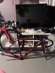 平放Ridley fenix sl碳纖維公路車車架組