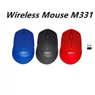 Silent Plus Wireless Mouse M331 2.4 GHz with USB Nano Receiver, 1000 DPI Optical Tracking