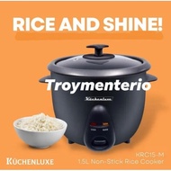 KUCHENLUXE RICE COOKER 1.5L/8CUPS MODEL: KRC15-M