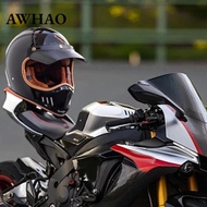 [AWHAO] Visor for Full Fashion 7.87inchx5.51inchx1.18inch (Black) Universal 3 Snap