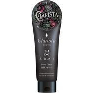 คลาริสต้า โตเกียว โฟมล้างหน้า ชาร์โคล ซากุระ 130g/150g Clarista Tokyo Sumi Pore Clear Charcoal 2in1 