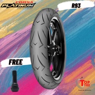 Motorcycle Tire RING 17 // CORSA R93 130/70-17 TUBELESS (RACE COMPOUND) // Motorcycle Tire R15, CBR1