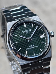 Brand New Tissot PRX 35mm Mid Size Automatic Green Dial Watch T137.207.11.091.00