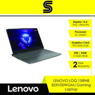 LENOVO LOQ 15IRH8 82XV00WGMJ Gaming Laptop (15.6"/FHD IPS/144Hz/I5-12450H/RTX 3050 6GB/512GB SSD/8GB