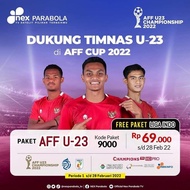Voucher Nex Parabola Paket Piala AFF Cup 2022 Gratis Liga 1 Indonesia