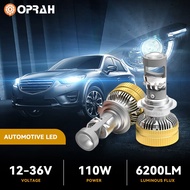 (2PCS) A90 High Power 110W Car LED Headlight H7 H4 H11 H1 HB3 9005 9006 HB4 6200LM Canbus Fog Lamp B