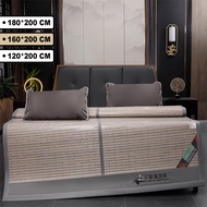 COD - PROMO!! Tikar Lipat Bambu Premium Adem & Halus / Karpet Rotan Alas Kasur Lantai Besar Tidak Pa