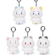 Kpop Idol PLAVE Virtual Boy Band Cartoon Image Plush Doll Bag Keychain Pendant Accessories Charm