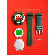 [Sesuai dgn GSHOCK COPY ORI SAHAJA] Band and Bezel B&B BnB  MODULE GSHOCK DW6900 CC3 Green Hijau