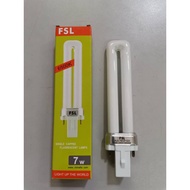 FSL PLS 7W / 827(Warm White)/840(Cool White)/865(Daylight)  2pin downlight tube