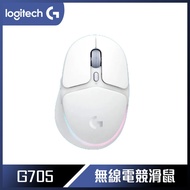 【618回饋10%】Logitech 羅技 G G705 美型炫光多工遊戲滑鼠