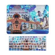 One-Piece Luffy Zoro กรณี Macbook Pro Air 13 2020 A2338 M1 A2337 A2289 A2251 A2179 A1932 A1466 Pro 16 A2141 Pro 13 A2159 A1989 Air 11 Retina 12 13 A1502พิมพ์หินอ่อน Hard ป้องกัน