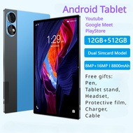 Android Tab 12GB+512GB Tablet 11.2inch Full Screen Screen Wifi 5G Dual SIM Tablet