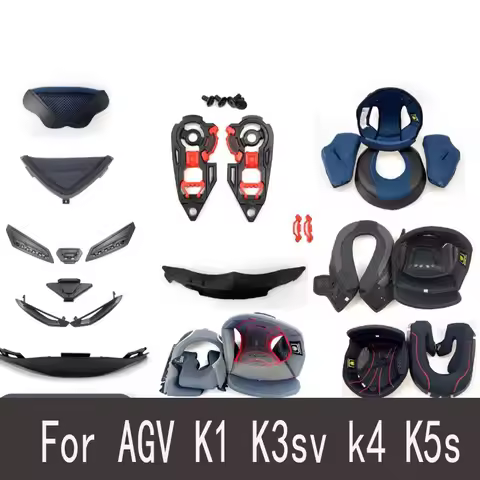 New For AGV K1 K3sv k4 K5s Helmet Accessories Inner Liner Chin Net Air Duct Lining Nosepiece Base He