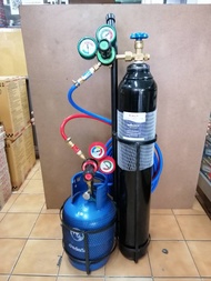 ชุดตัดเหล็ก ตัดแก๊ส ชุดใหญ่ ยี่ห้อ PQ พร้อมใช้งาน ขนาด 1.5Q  ร้านค้าแพคให้อย่างดี สายยาว 5 เมตร แถมก