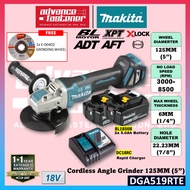 Makita DGA519RTE / DGA519RFE / DGA519Z 18V Cordless Angle Grinder 125MM (5") X-Lock