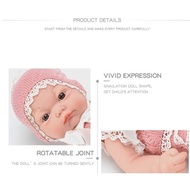 PRIVASI!!! Mainan Boneka Bayi Perempuan Reborn Full Body Bahan Silikon