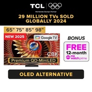 NEW | TCL C8K Premium QD-Mini LED 4k TV | 65 75 85 98 inch | HDR 4500 nits | 144 Hz VRR | 3840 Zones