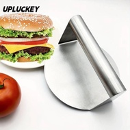 UPLUCKEY Stainless Steel Grill Press, Stainless Steel No Rust Smash Burger Press, Grill Press Round 