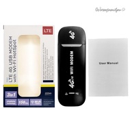 【COD】 4G LTE USB Modem Dongle 150Mbps Unlocked WiFi Wireless Network Adapter High-speed Internet Acc
