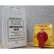 SALZER AMMETER SELECTOR SWITCH S1061325B13