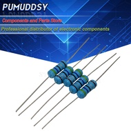 50PCS 1W Metal film resistor 1% 1R ~ 1M 2R 10R 22R 47R 100R 330R 1K 4.7K 10K 22K 47K 100K 330K 470K 