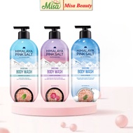 Skin whitening shower gel, Himalayan Pink Salt shower gel, 500g bottle