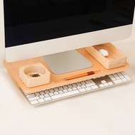 【電腦螢幕架】木製辦公用品 堆疊收納 房間收納 | Wooderfullife