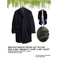 MENS BLACK WOOL COAT PREMIUM QUALITY 4-5XL. BLACK FOR MEN. WOOL COAT. TRENCH COAT FOR MEN. PLUS SIZE