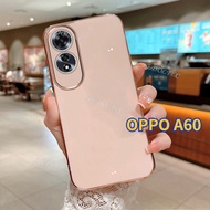 Case OPPO A60 New Style Lens Film Protection Casing OPPO A60 OPPOA60 A 60 6D Plating Electroplated S