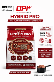 OPI Plus Hybrid Pro Whey Protein (1.1Kg/25 Servings) - Whey Protein Soy Protein Muscle build SPI Hig