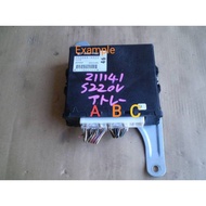 (Daihatsu) Ecu 3 Socket - Soket ecu L7 L9 Storia 1000cc Efdet (turbo),Jbdet (turbo),Efve (n/a),Efse 
