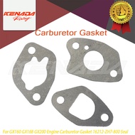 GX160 GX168 GX200 Engine Carburetor Gasket 16212-ZH7-800 Seal