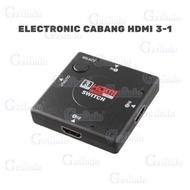 ELECTRONIC HDMI BRANCH 3-1 E1303 ELECTRONIC HDMI CABLE 3 WAY HDMI CABLE HDMI LAPTOP PC COMPUTER CABL