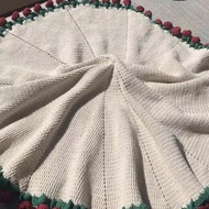 (DKCZ) Foldable Homemade Rose Bouquet Throw Blanket - Soft Floral Design for Home MotherS Day and We